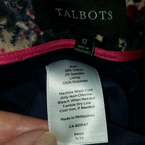 SOLD Beautiful Talbots skirt - Picture 6 of 6